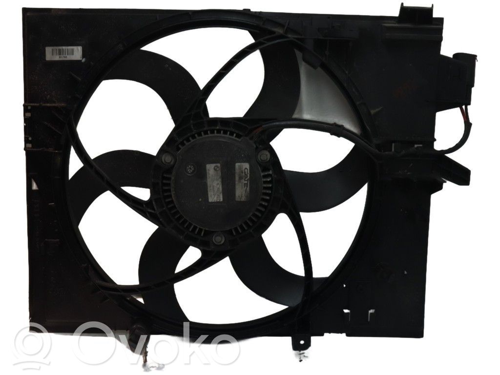 BMW 5 E60 E61 Elektrisks radiatoru ventilators 