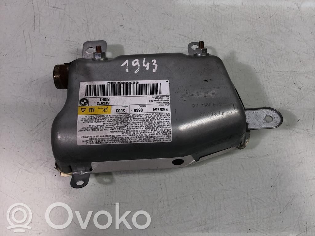 BMW 6 E63 E64 Airbag lateral 