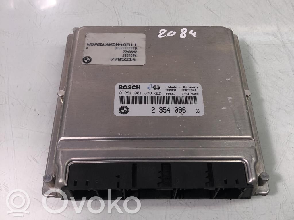 BMW 7 E38 Engine control unit/module 