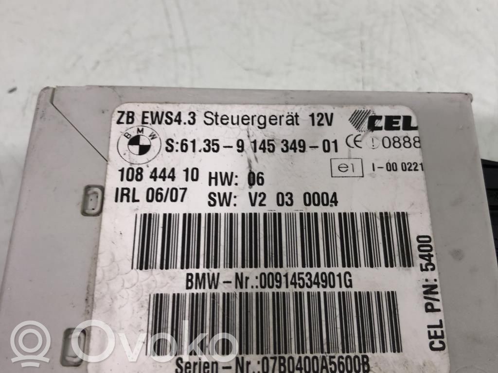 BMW X3 E83 Aizdedzes ECU komplekts 