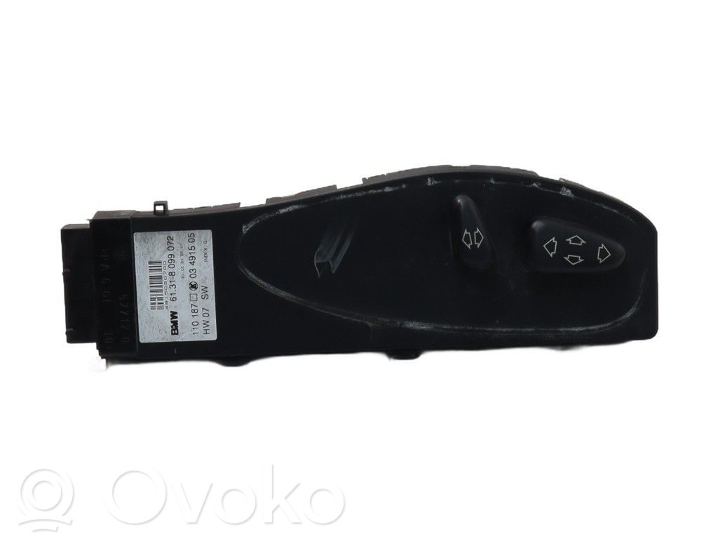BMW X5 E53 Interruptor de control del asiento 
