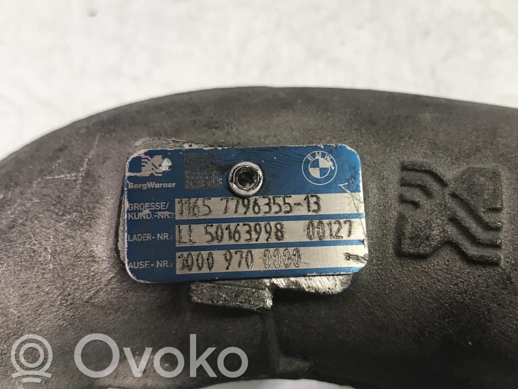 BMW X5 E70 Ansaugrohr Ansaugschlauch Turbolader 