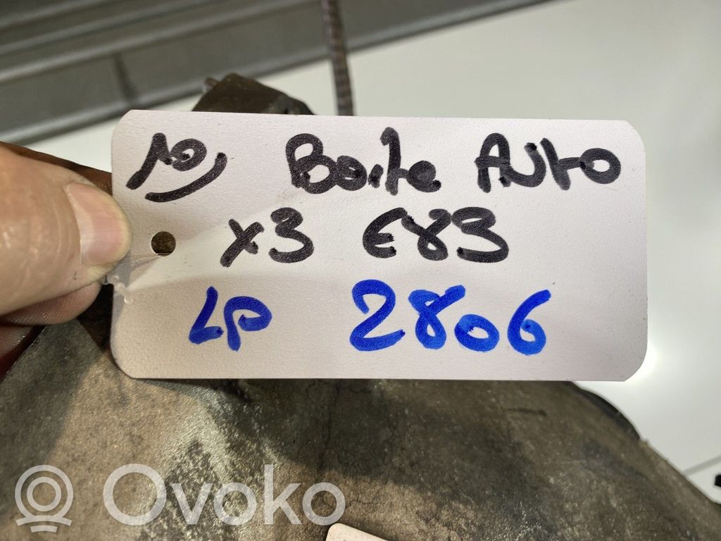 BMW X3 E83 Automatic gearbox 