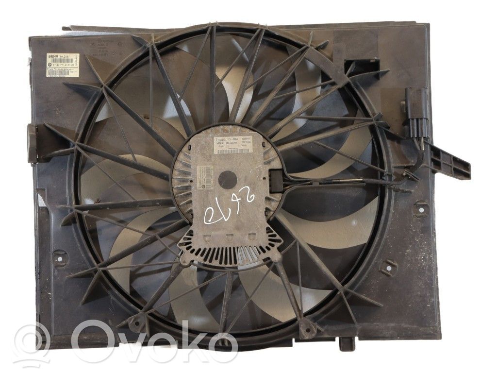 BMW 6 E63 E64 Elektrisks radiatoru ventilators 