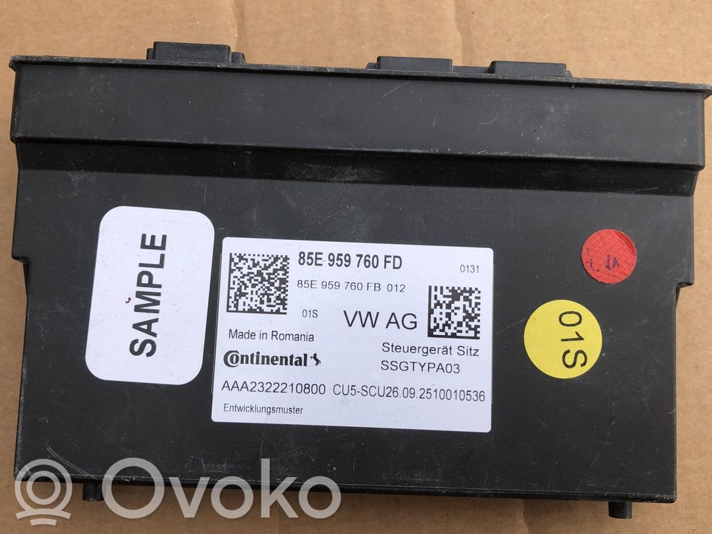 Module de commande de siège   85E959760FD