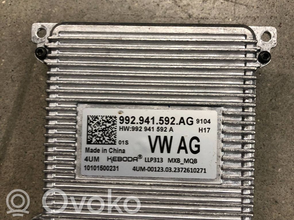 Volkswagen ID.4 Módulo de control de balasto LED 