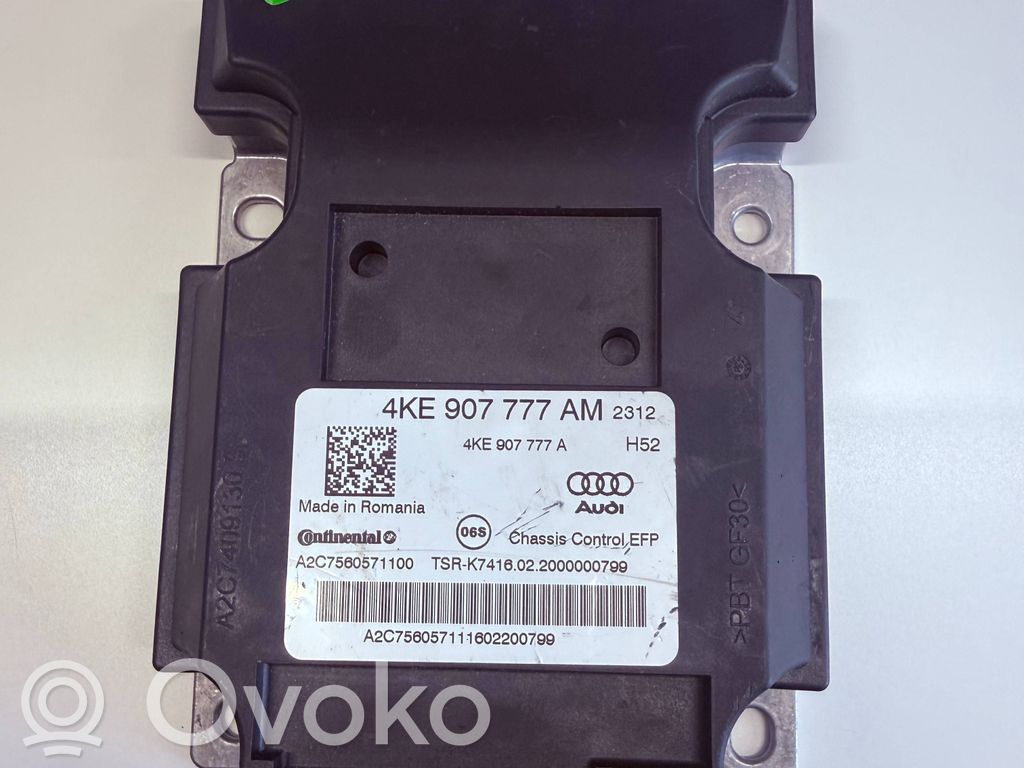 Audi e-tron Module de commande suspension pneumatique arrière 