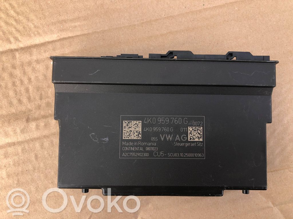 Autres unités de commande / modules   4K0959760G,A2C7552902300