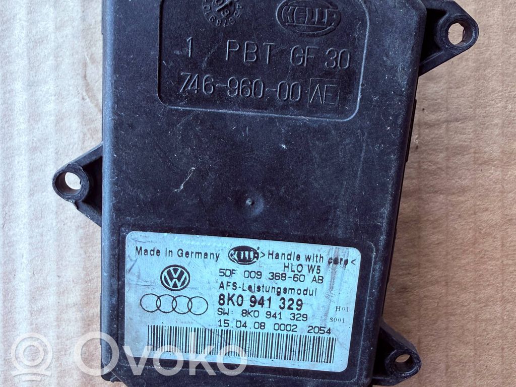 Audi A4 S4 B8 8K Moduł poziomowanie świateł Xenon 