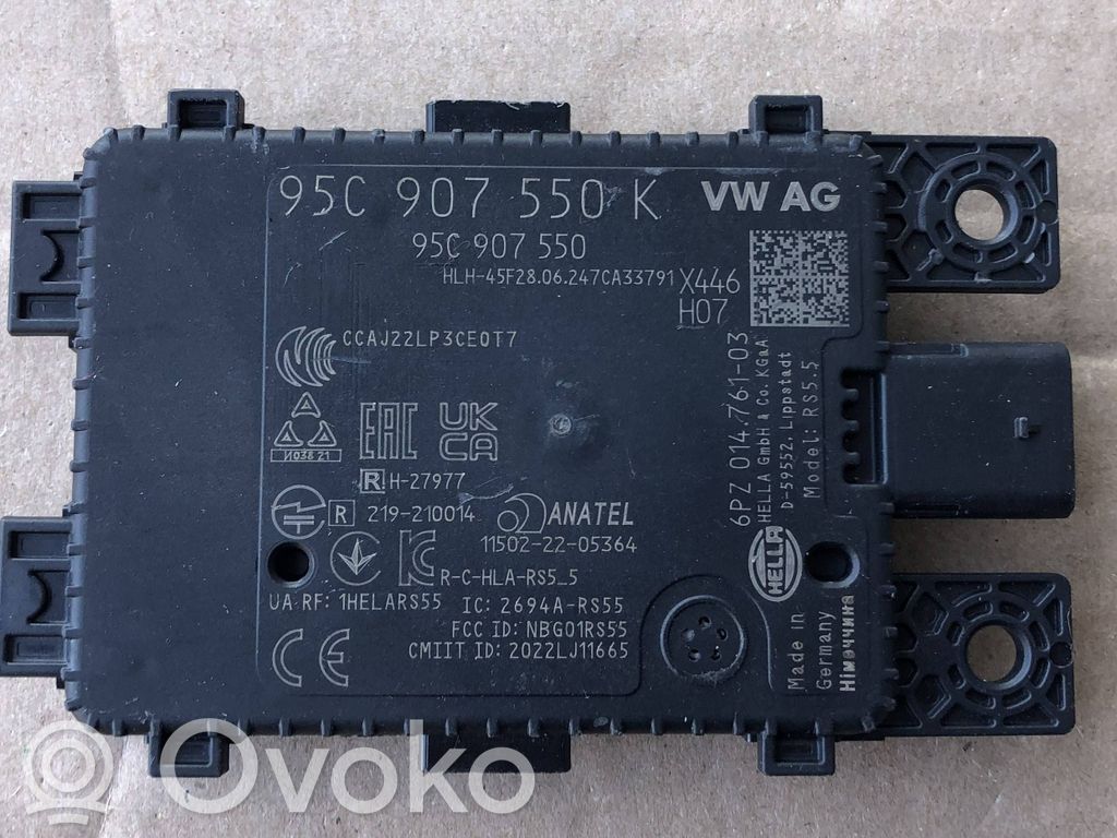 Sensor de radar Distronic   95C907550K,95C907550,115022205364