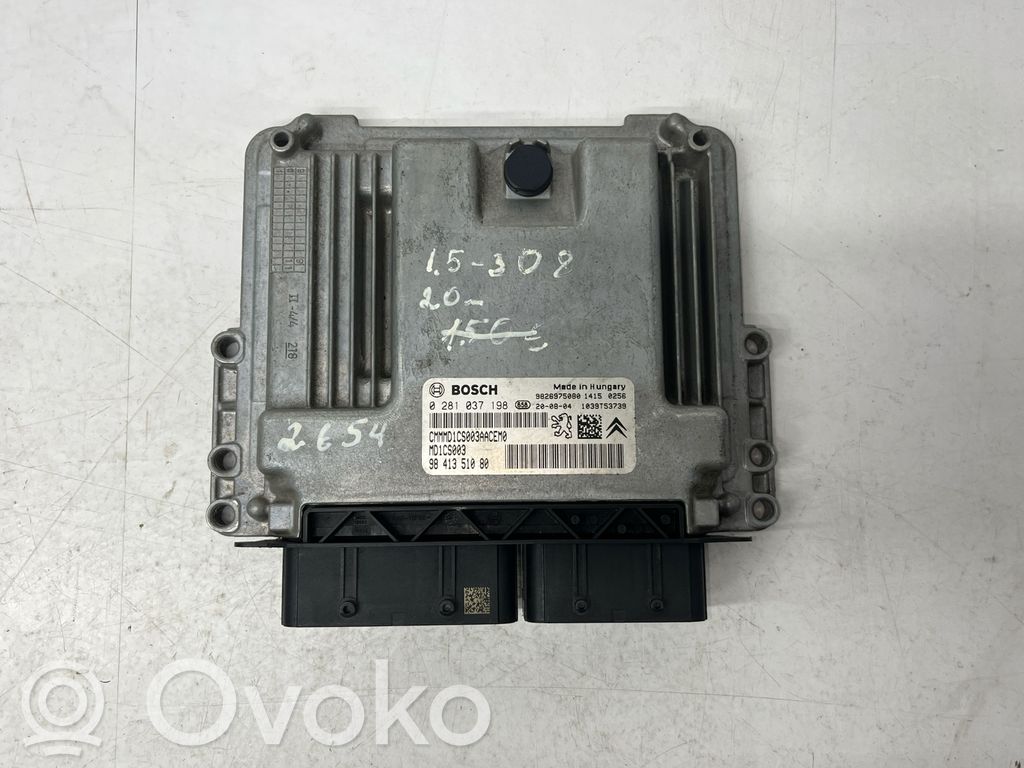Peugeot 308 Engine control unit/module 