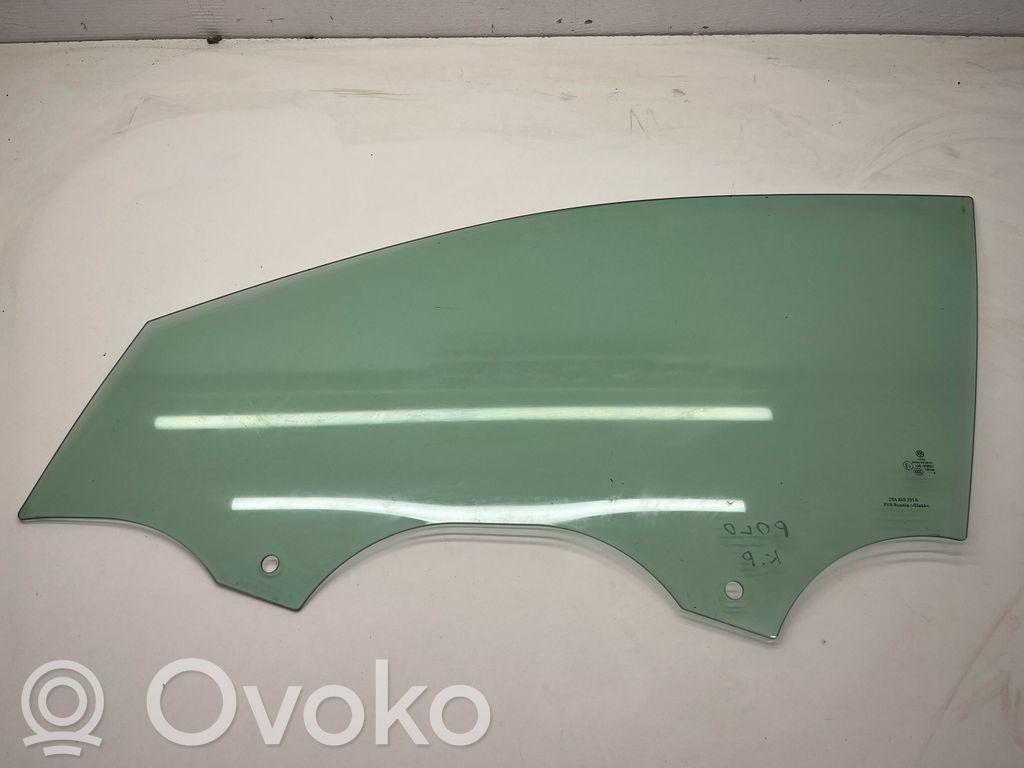 Volkswagen Polo VI Szyba drzwi przednich 
