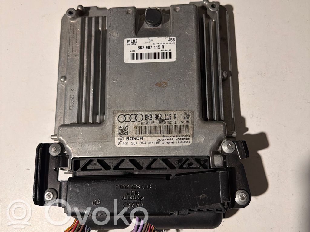 Engine control unit/module   8K2907115R,0261S04864,8K2907115L