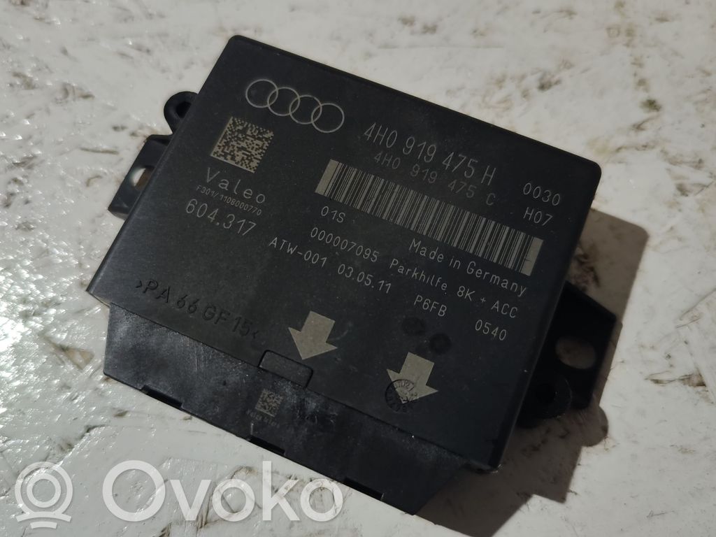 Audi A6 S6 C7 4G Parking PDC control unit/module 