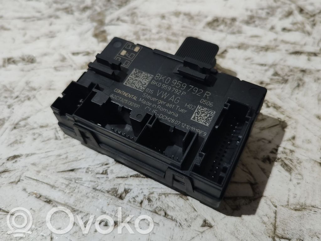 Audi Q5 SQ5 8R Oven ohjainlaite/moduuli 