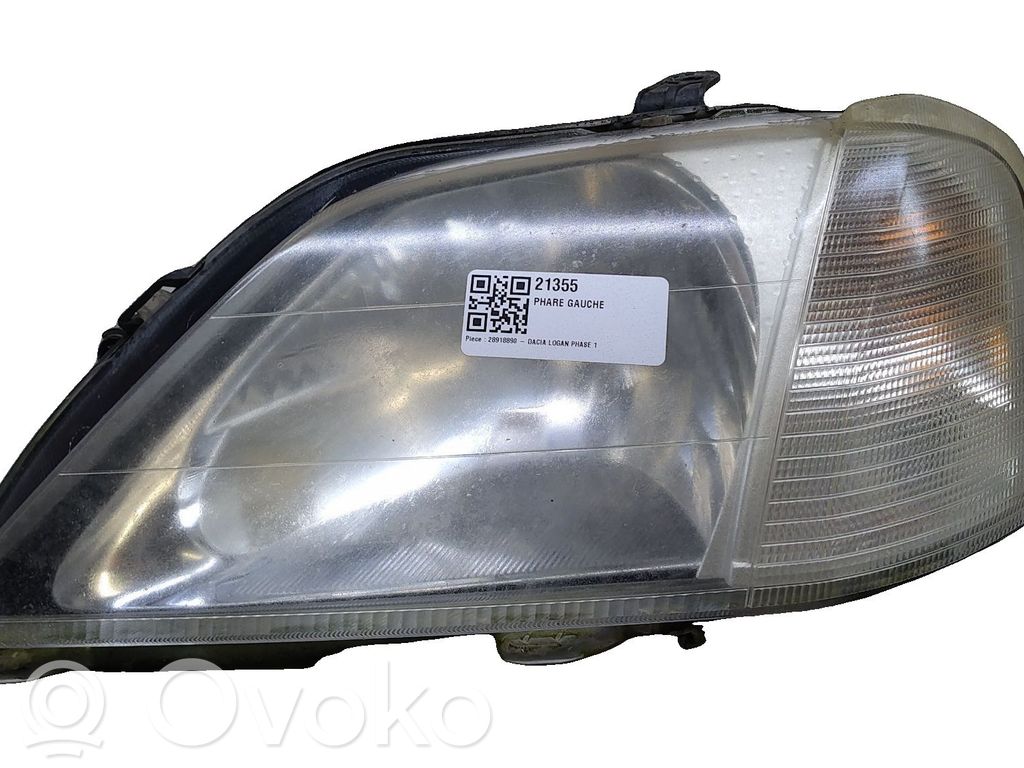 Dacia Logan I Phare frontale 