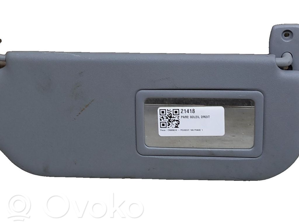 Peugeot 106 Osłona przeciwsłoneczna 