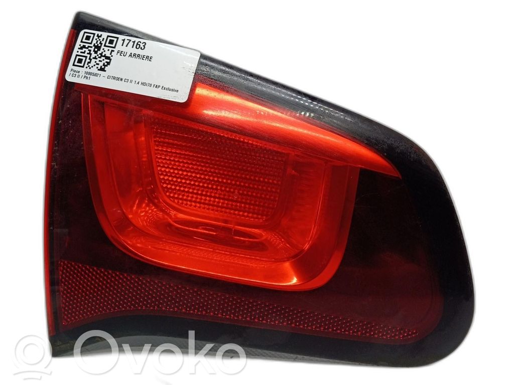Citroen C3 Rear tail light reflector 