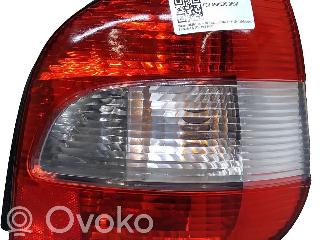 Renault Scenic I Lampa tylna 