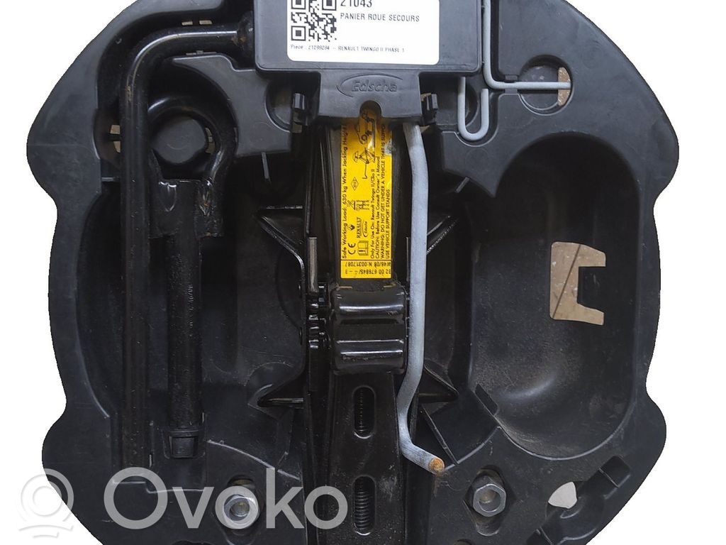 Renault Twingo II Wspornik montażowy koła zapasowego 