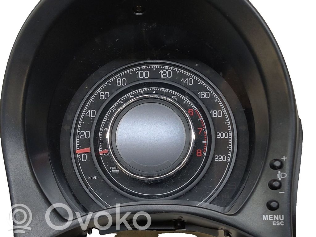 Fiat 500 Vitezometru (grup de instrumente) 