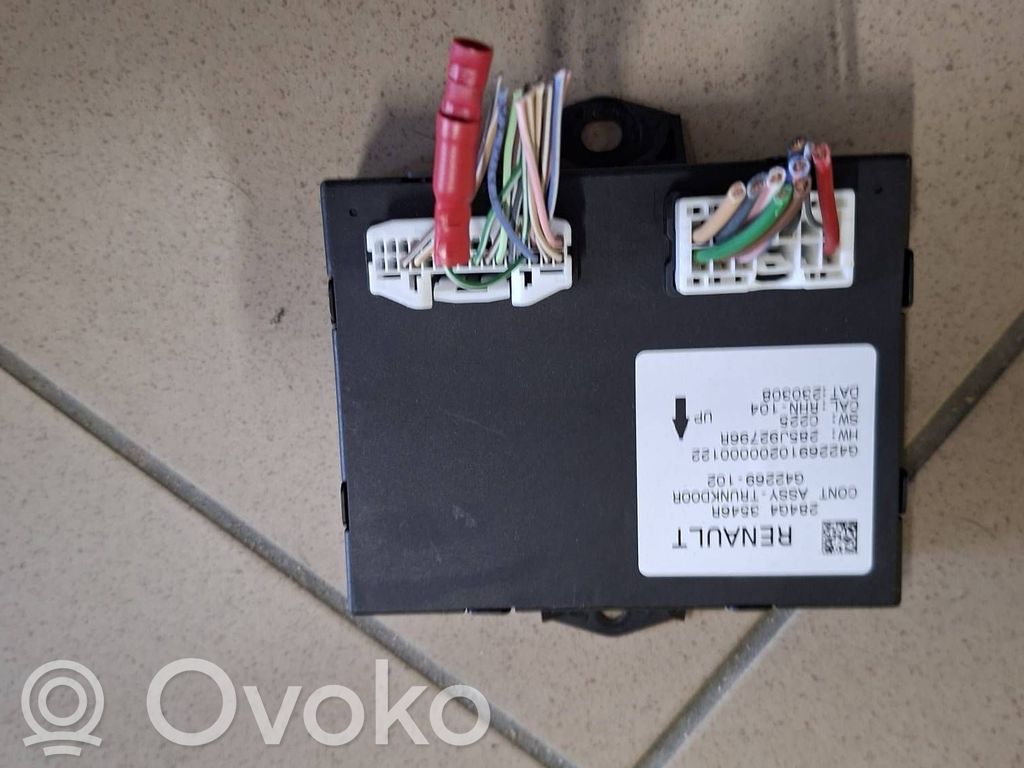 Renault Espace VI Tailgate/trunk control unit/module 