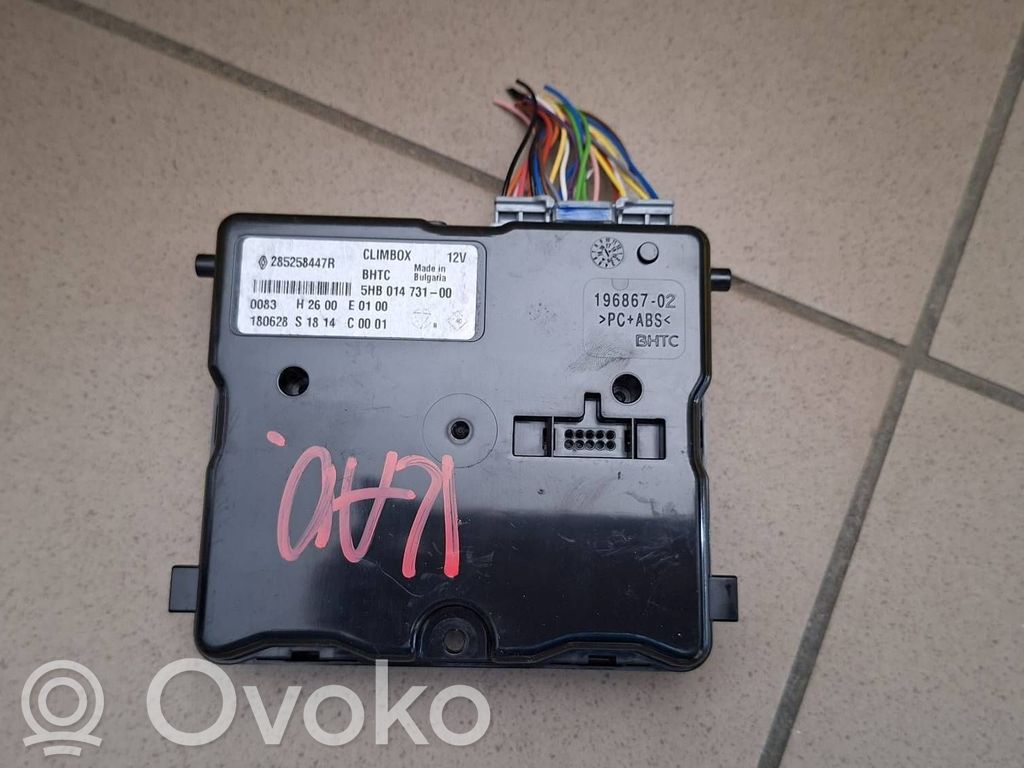Renault Kadjar Air conditioner control unit module 