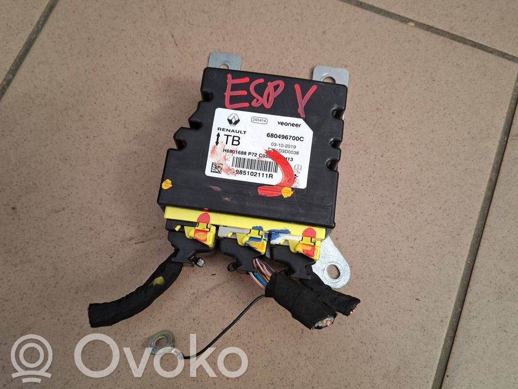 Renault Espace V (RFC) Airbag control unit/module 