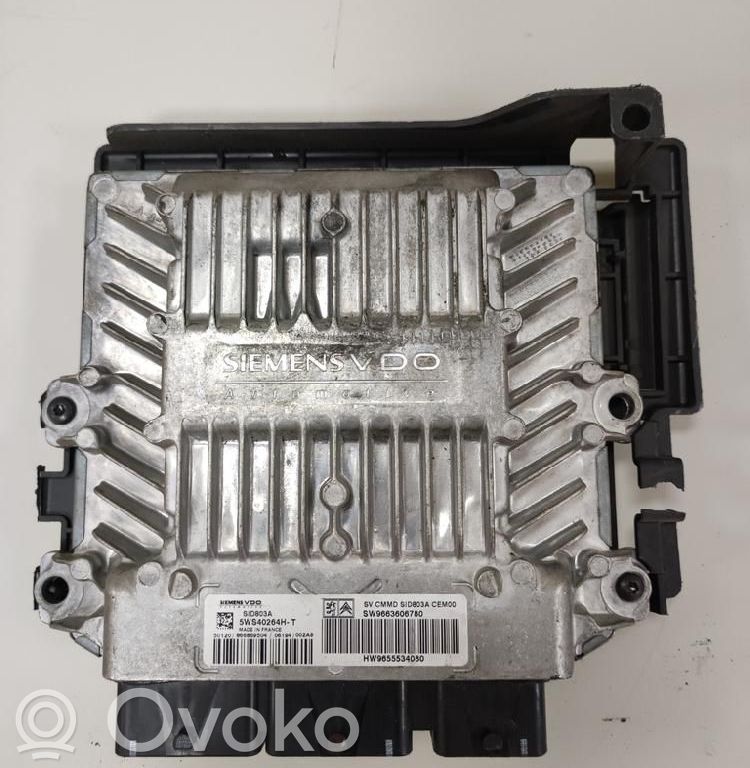 Engine control unit/module   5WS40264HT,SW9663606780