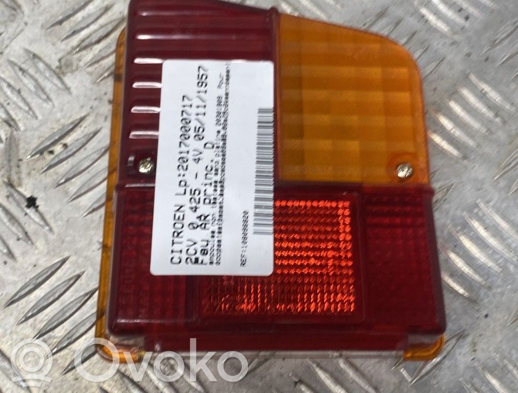 Citroen 2CV Rear/tail lights 