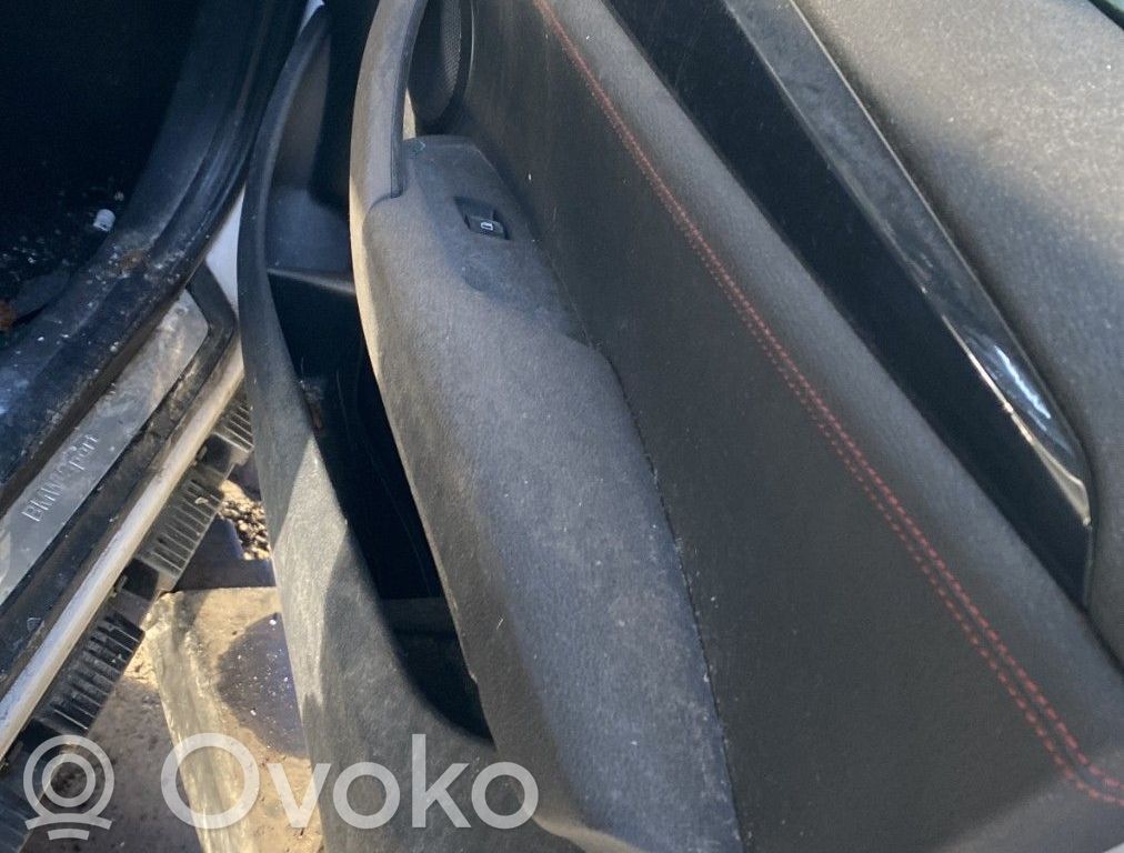 Front door card panel trim