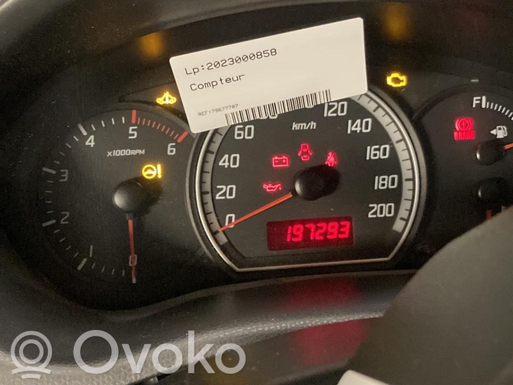 Suzuki SX4 Speedometer (instrument cluster) 