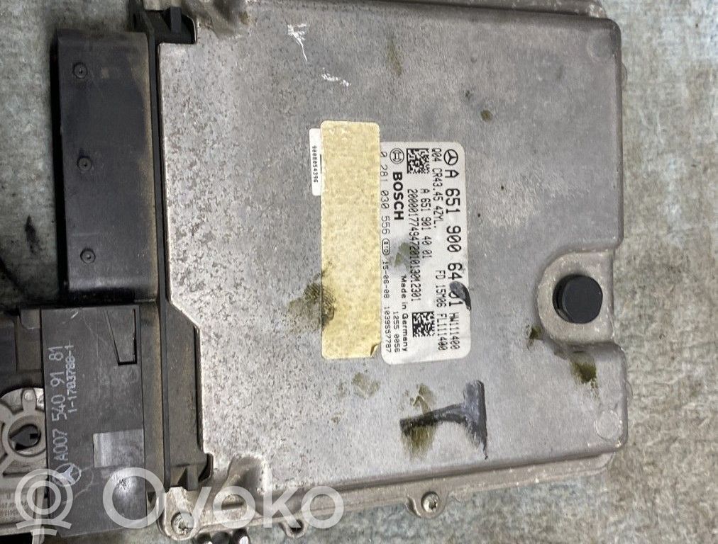 Mercedes-Benz GLC C253 Engine control unit/module 