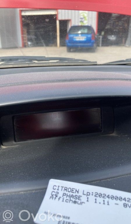 Citroen C2 Ecran/afișaj/ecran mic 