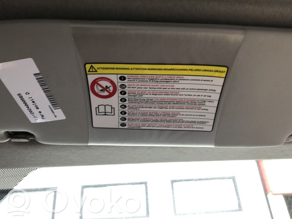 Citroen Nemo Sun visor 