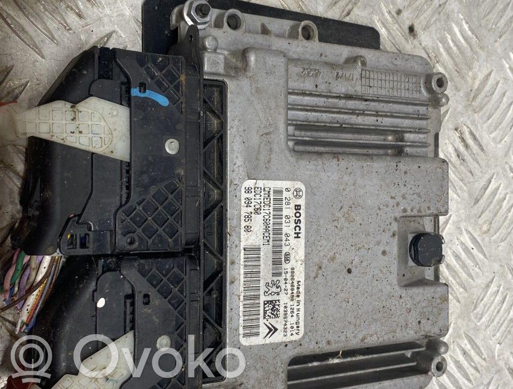 Citroen C4 II Engine control unit/module 