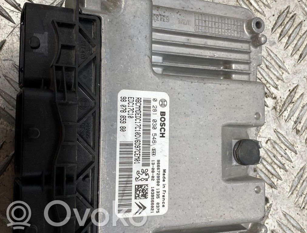 Citroen Berlingo Engine control unit/module 