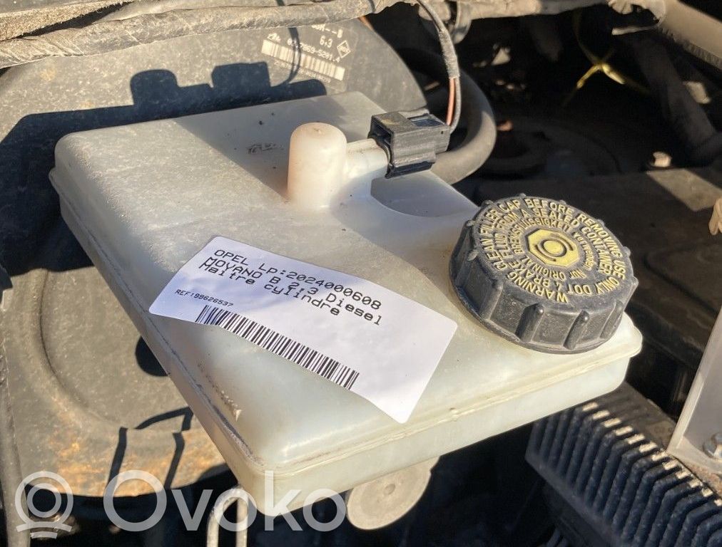 Opel Movano B Pääjarrusylinteri 