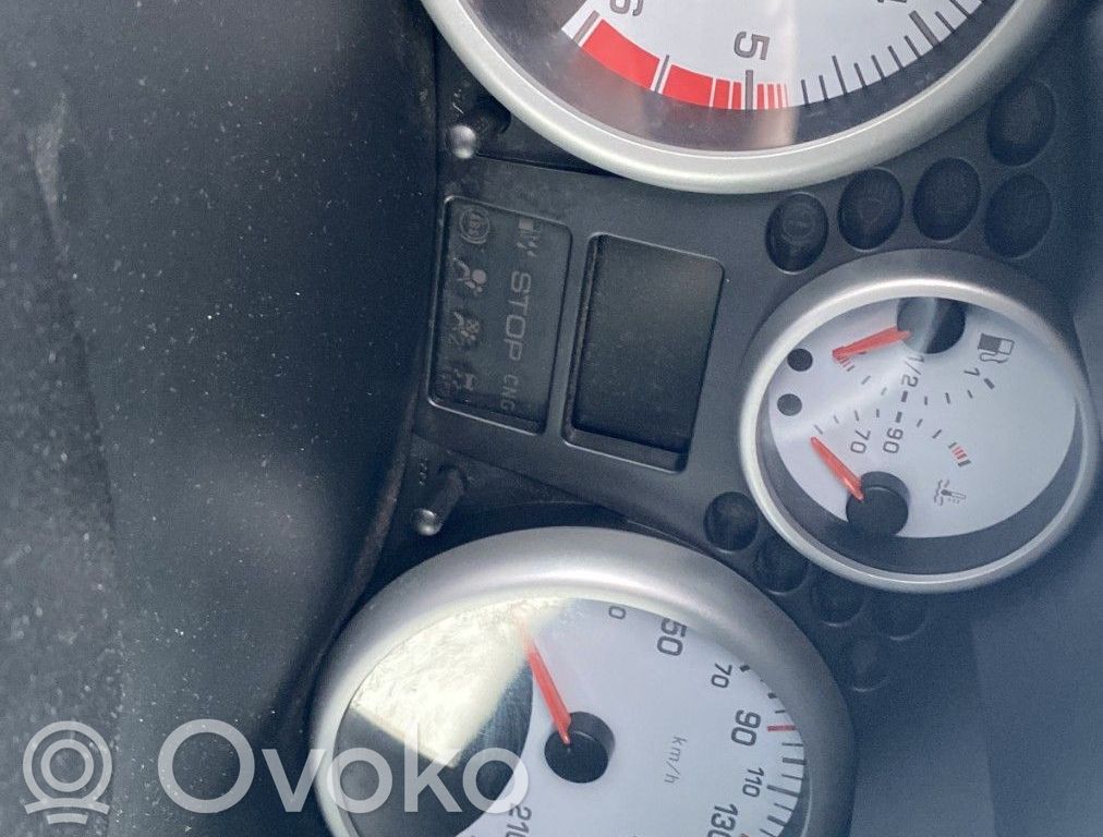 Peugeot 206+ Vitezometru (grup de instrumente)