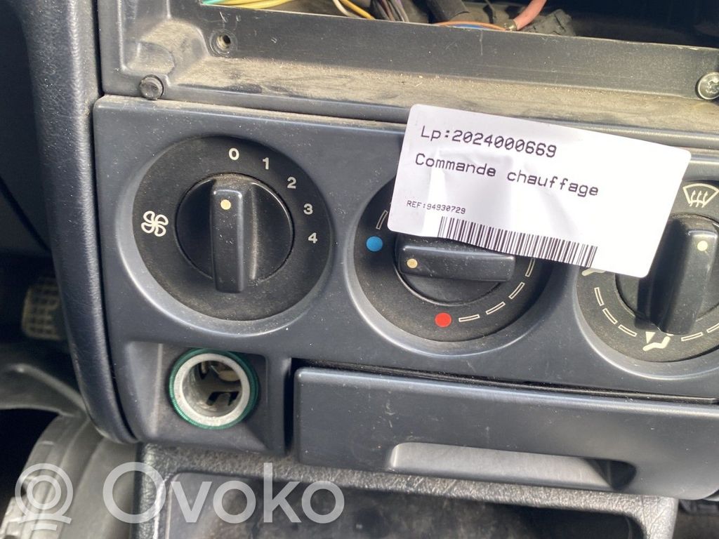 Citroen ZX Unidad de control climatización