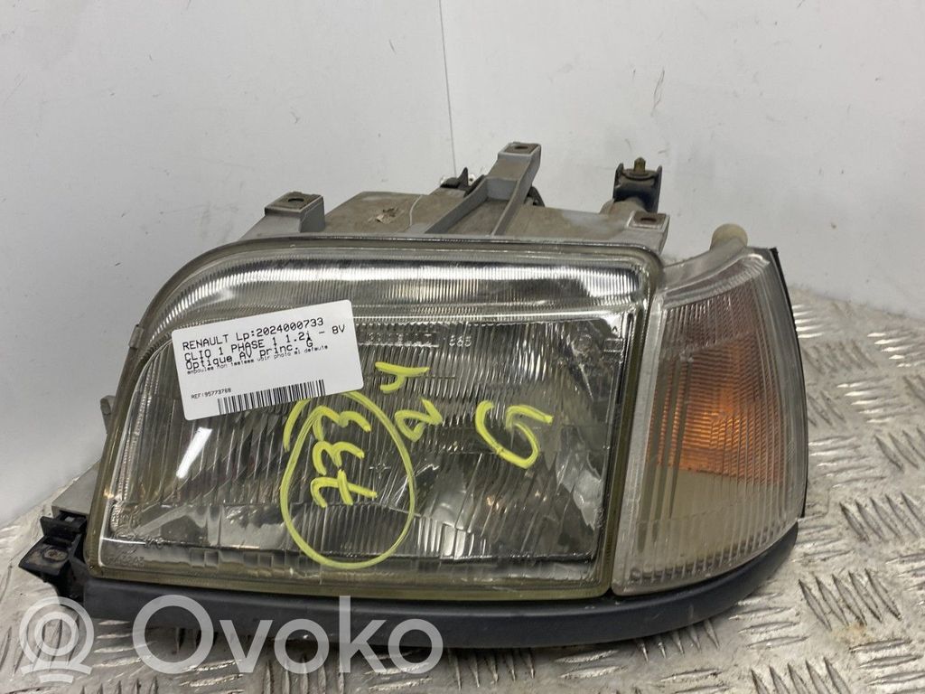 Renault Clio I Priekšējais lukturis 