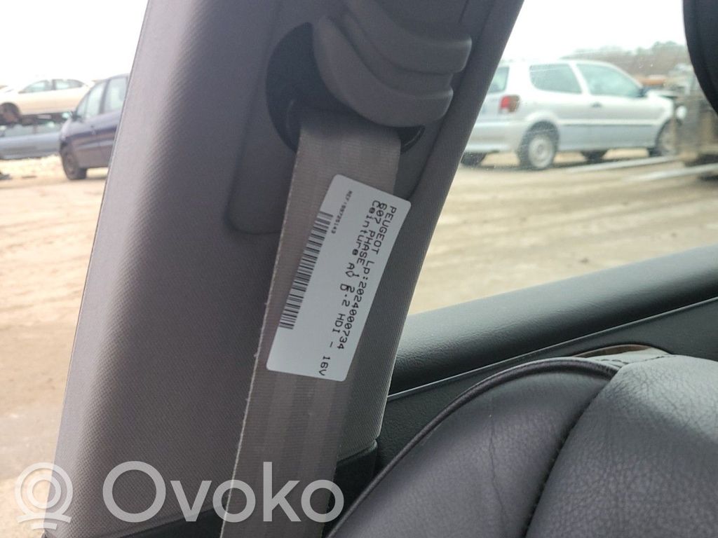 Peugeot 607 Cinturón delantero 