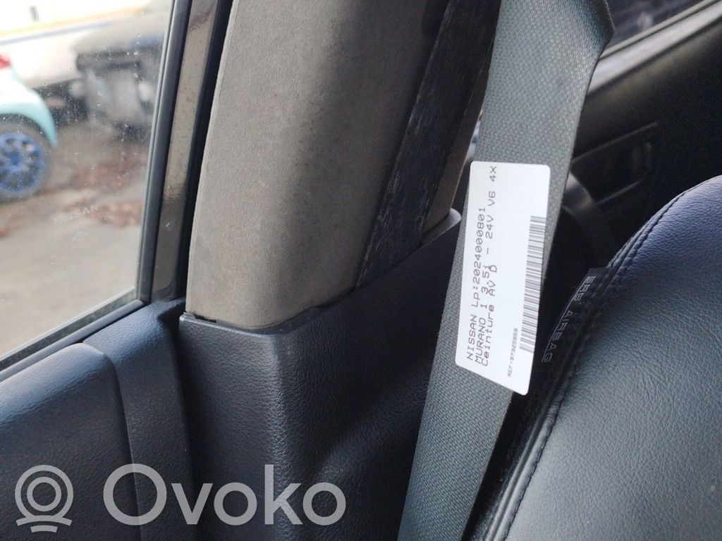 Nissan Murano Z50 Cinturón delantero