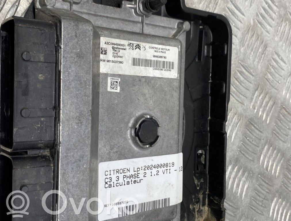 Citroen C3 Engine control unit/module 