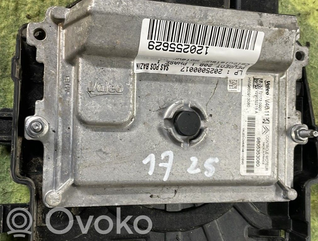Peugeot 208 I Engine control unit/module 