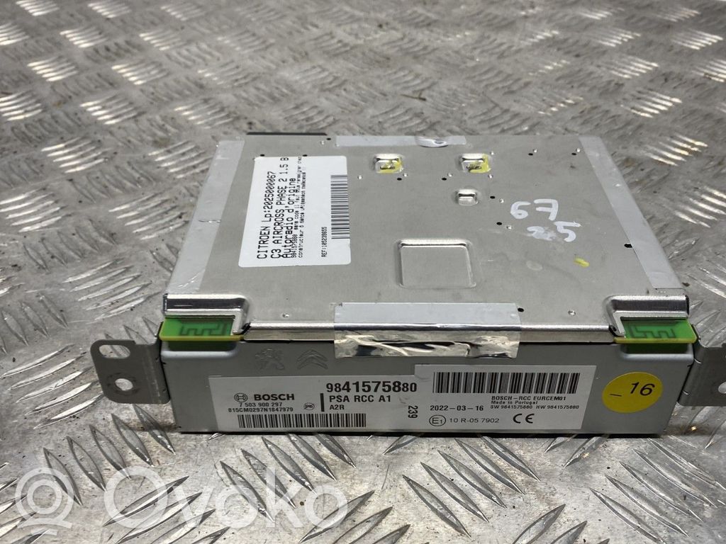 Citroen C3 Aircross Unitate principală radio/CD/DVD/GPS 