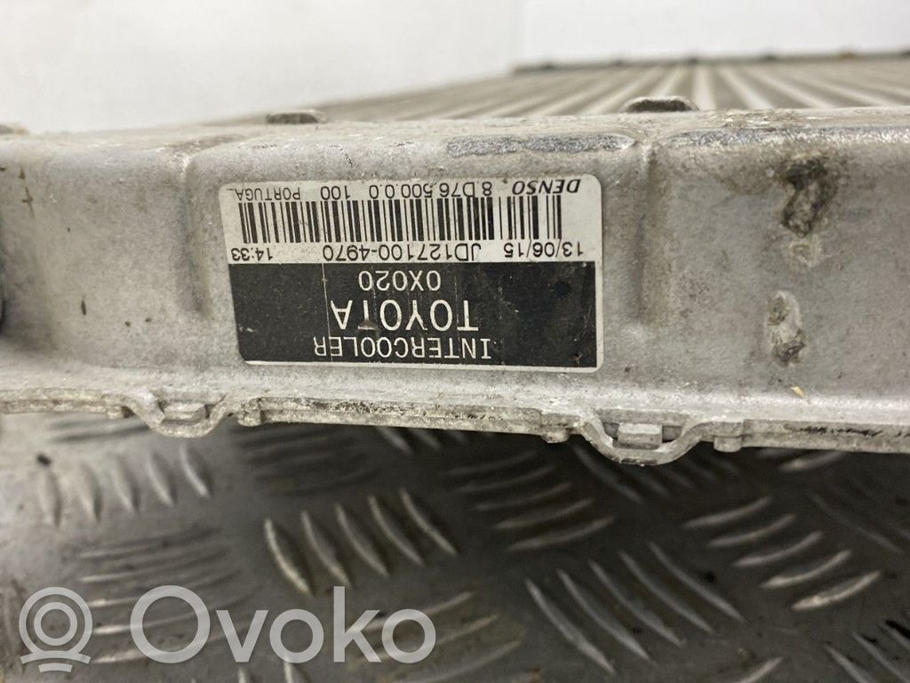 Toyota Corolla Verso E121 Chłodnica powietrza doładowującego / Intercooler 