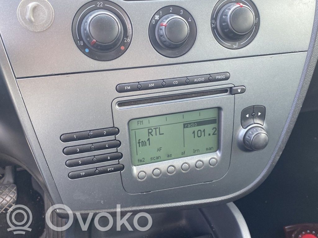 Seat Leon (1P) Unità principale autoradio/CD/DVD/GPS 