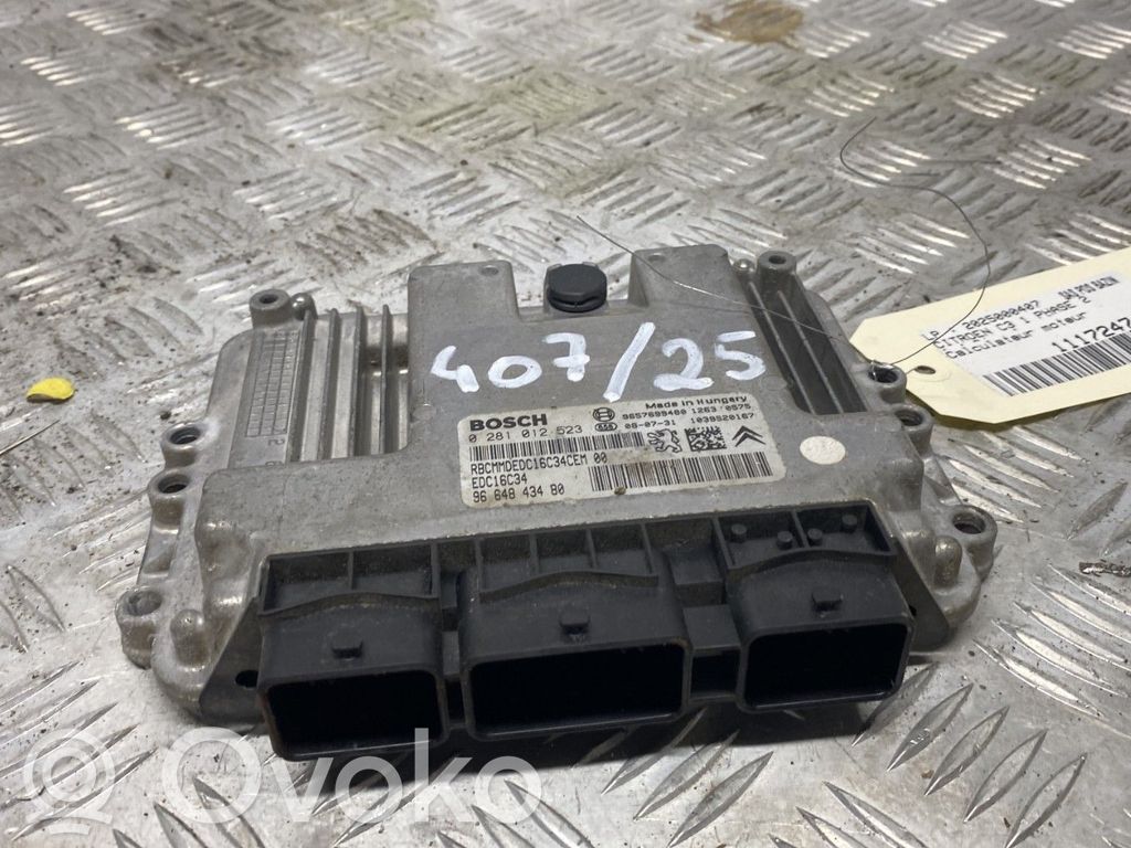 Citroen C3 Engine control unit/module 