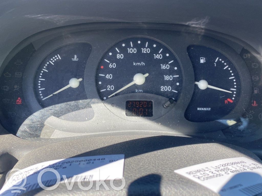 Renault Clio II Speedometer (instrument cluster) 